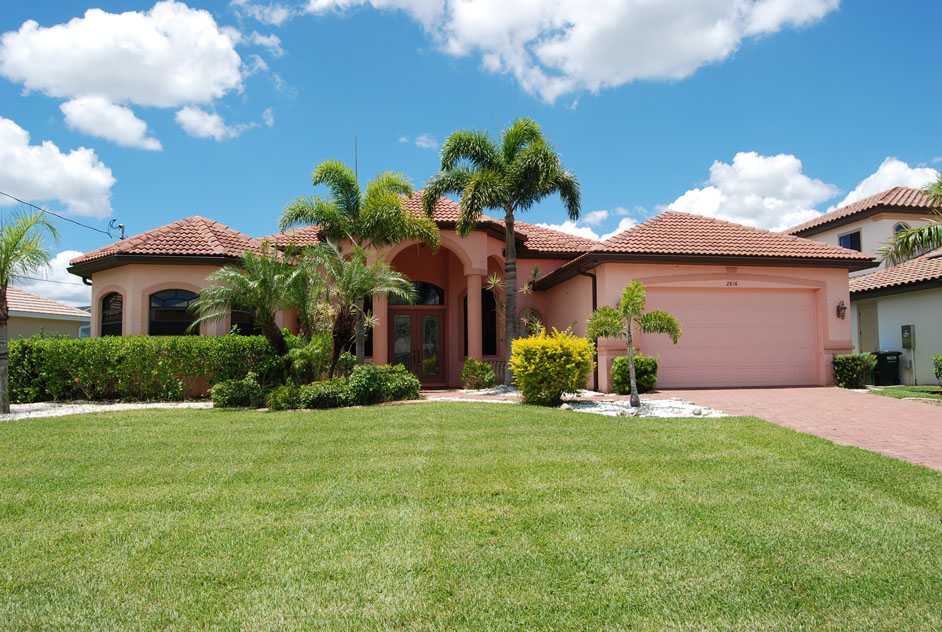 House Caribbean Island Cape Coral florida